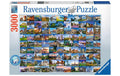 Puzzle 99 Beautiful places in Europe Alter: 14+ Sprache