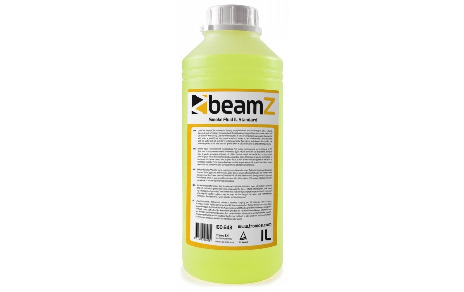 BeamZ Nebelfluid 1L Standard Dark Yellow Standard Dichte
