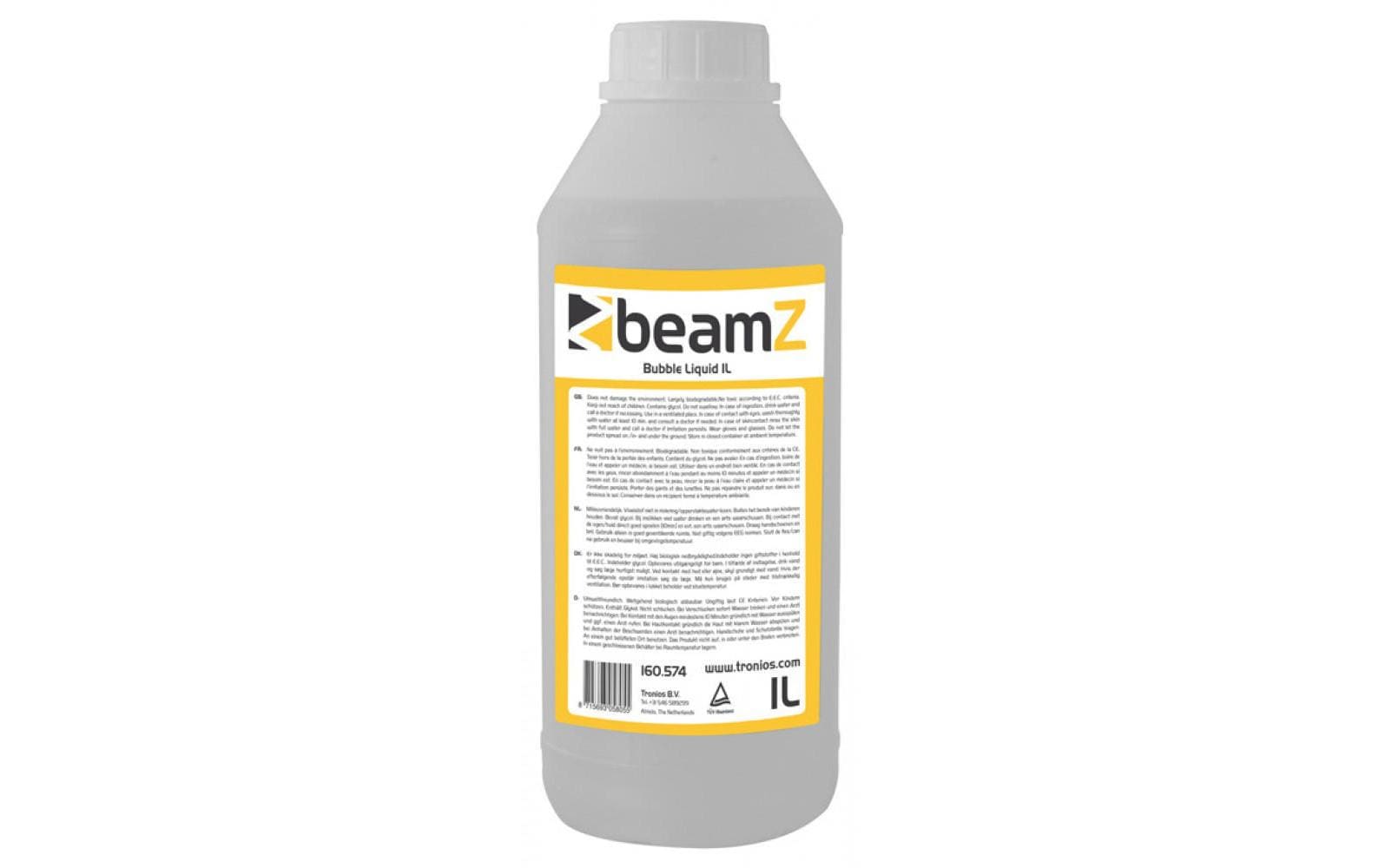 BeamZ Bubble Liquid 1L Seifenblasenfluid, 1l