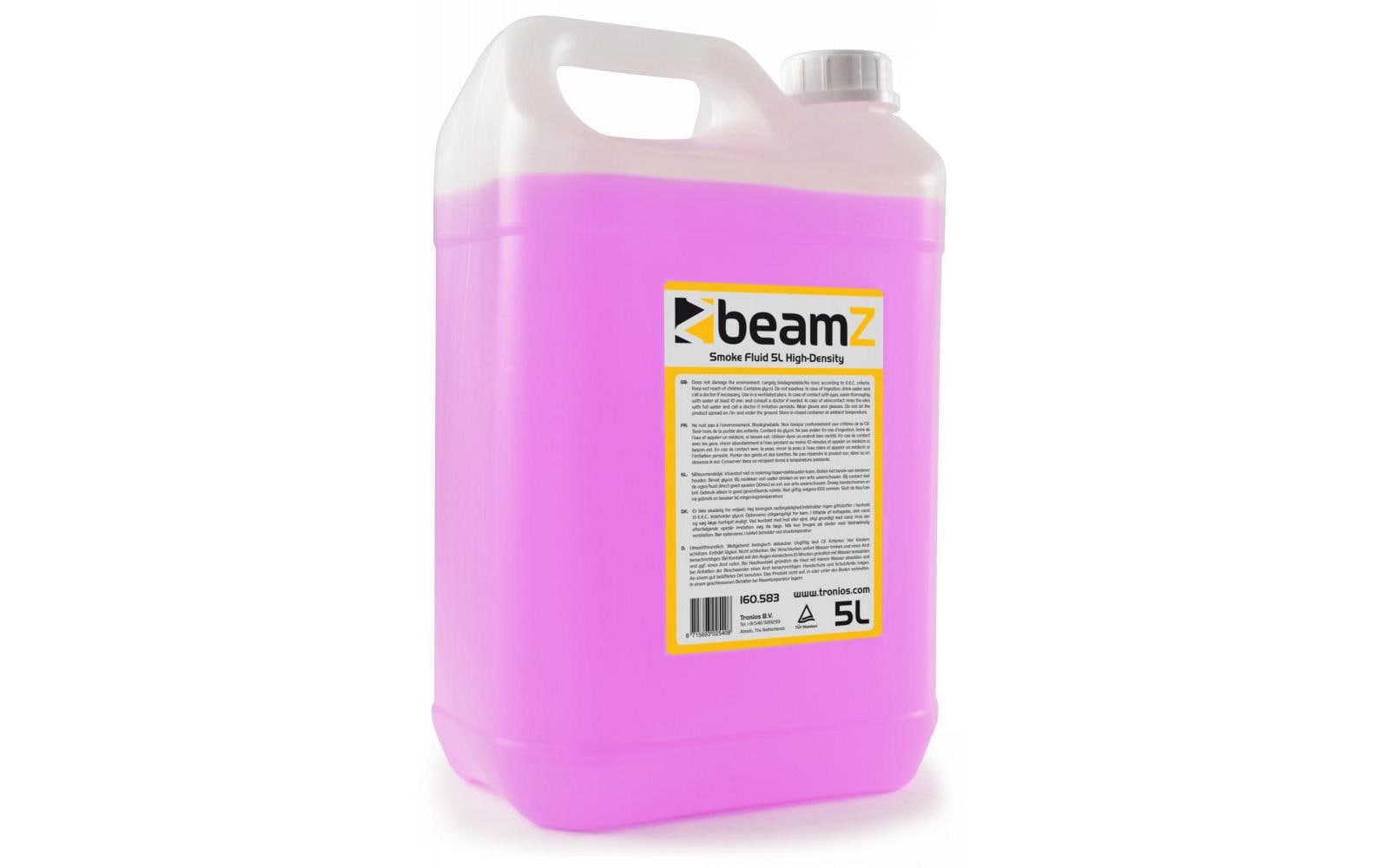 BeamZ Nebelfluid 5L High-Density Pink Hohe Dichte