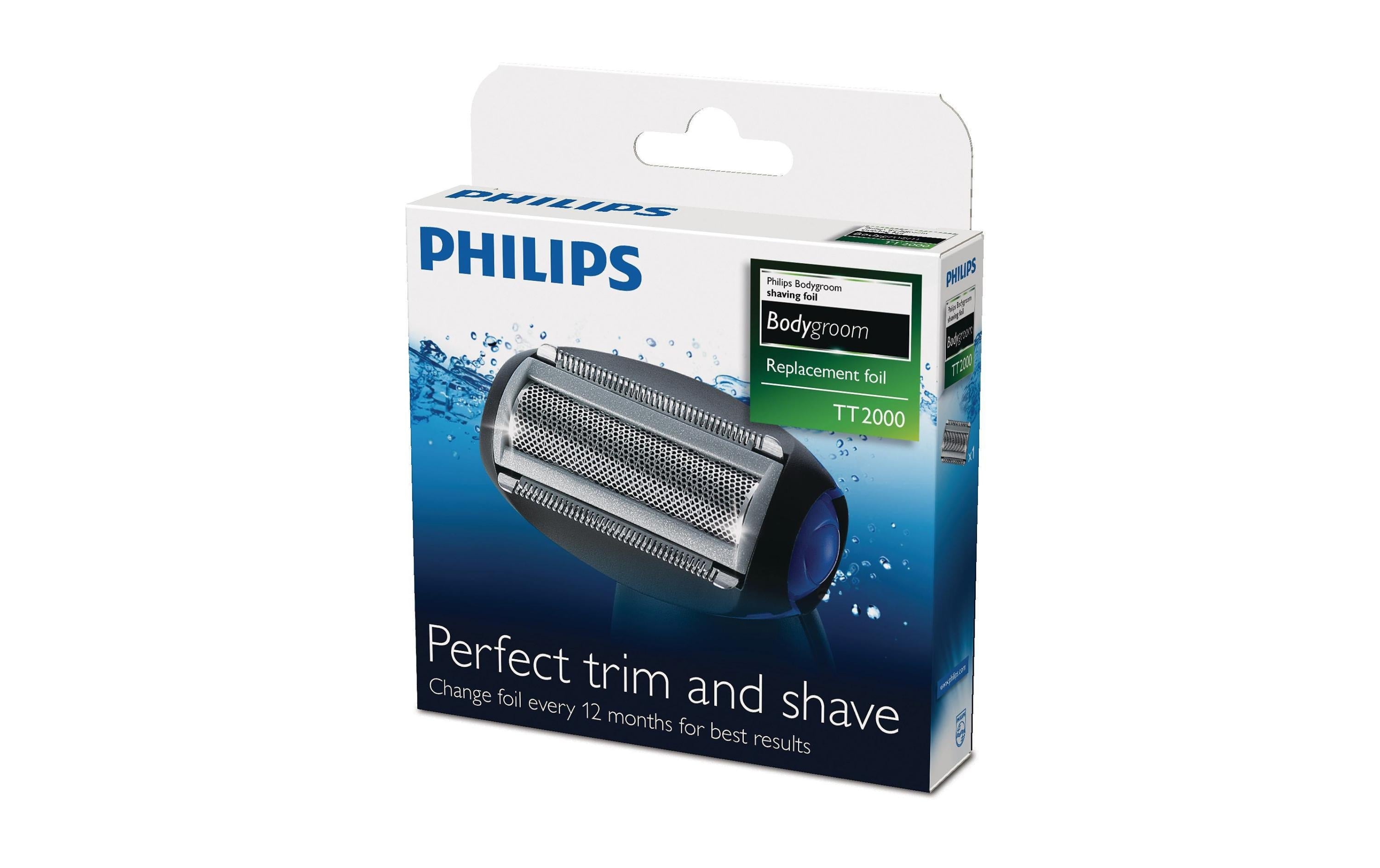 Philips Scherfolie Bodygroom TT2000/43 jährlich wechseln