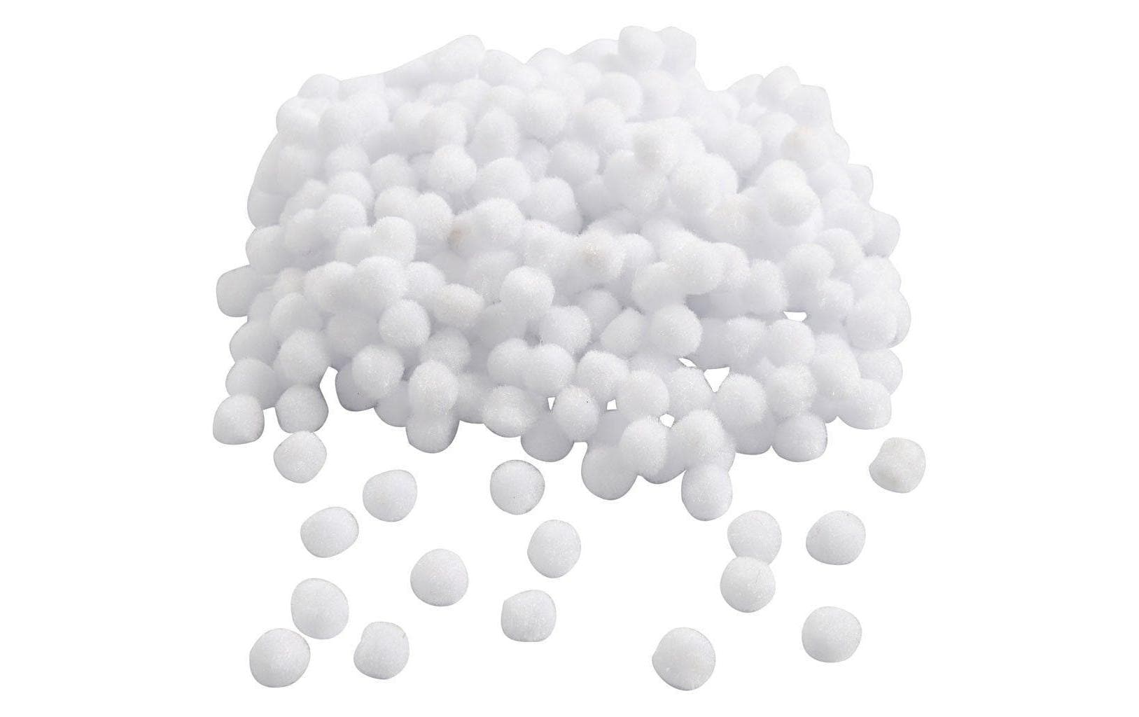 Creativ Company Pompons weiss 10 mm 450 Stück