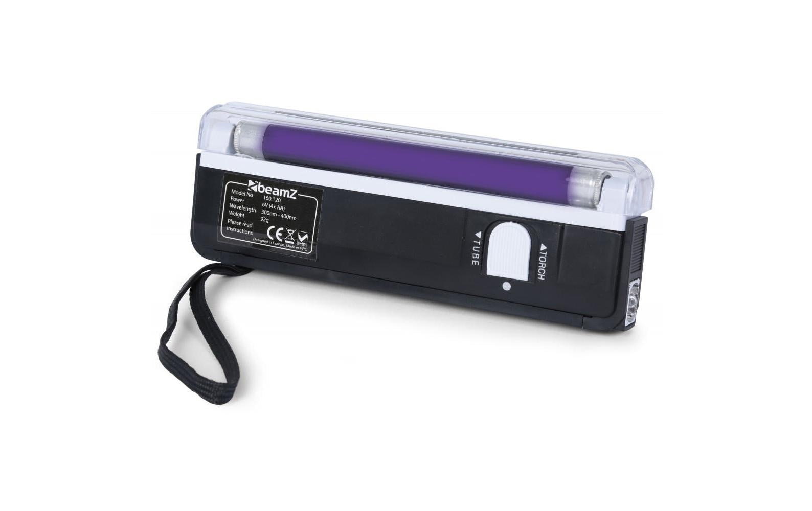 BeamZ UV-Taschenlampe 15cm