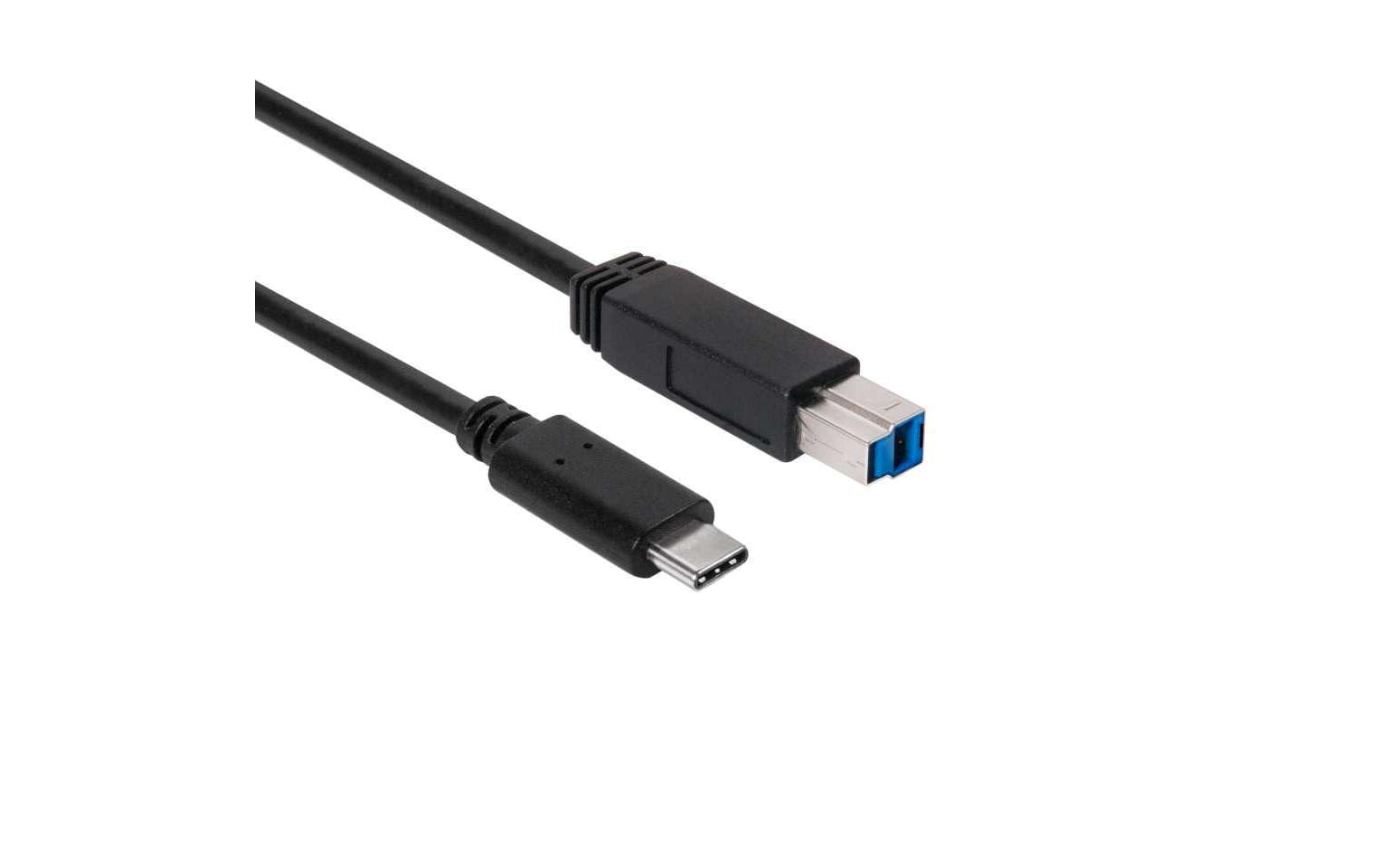 Club 3D, USB 3.1 Gen.2 Type-C auf Type-B Kabel, 1.0 Meter