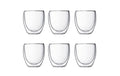 Bodum PAVINA Glas 0.25 Liter Set 6er Set, Glas, 0.25 Liter