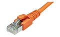 Dätwyler Patchkabel: S/FTP, 3m, orange Cat.6A, AWG26, 10Gbps, 500MHz
