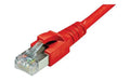 Dätwyler Patchkabel: S/FTP, 1.5m, rot Cat.6A, AWG26, 10Gbps, 500MHz