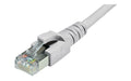 Dätwyler Patchkabel: S/FTP, 7.5m, grau Cat.6A, AWG26, 10Gbps, 500MHz