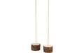Creativ Company Standfuss aus Holz 25 cm, D: 5 cm