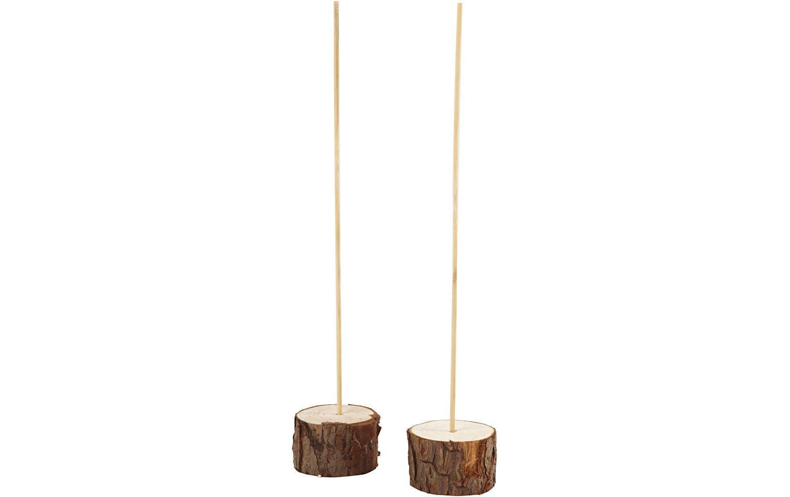 Creativ Company Standfuss aus Holz 25 cm, D: 5 cm