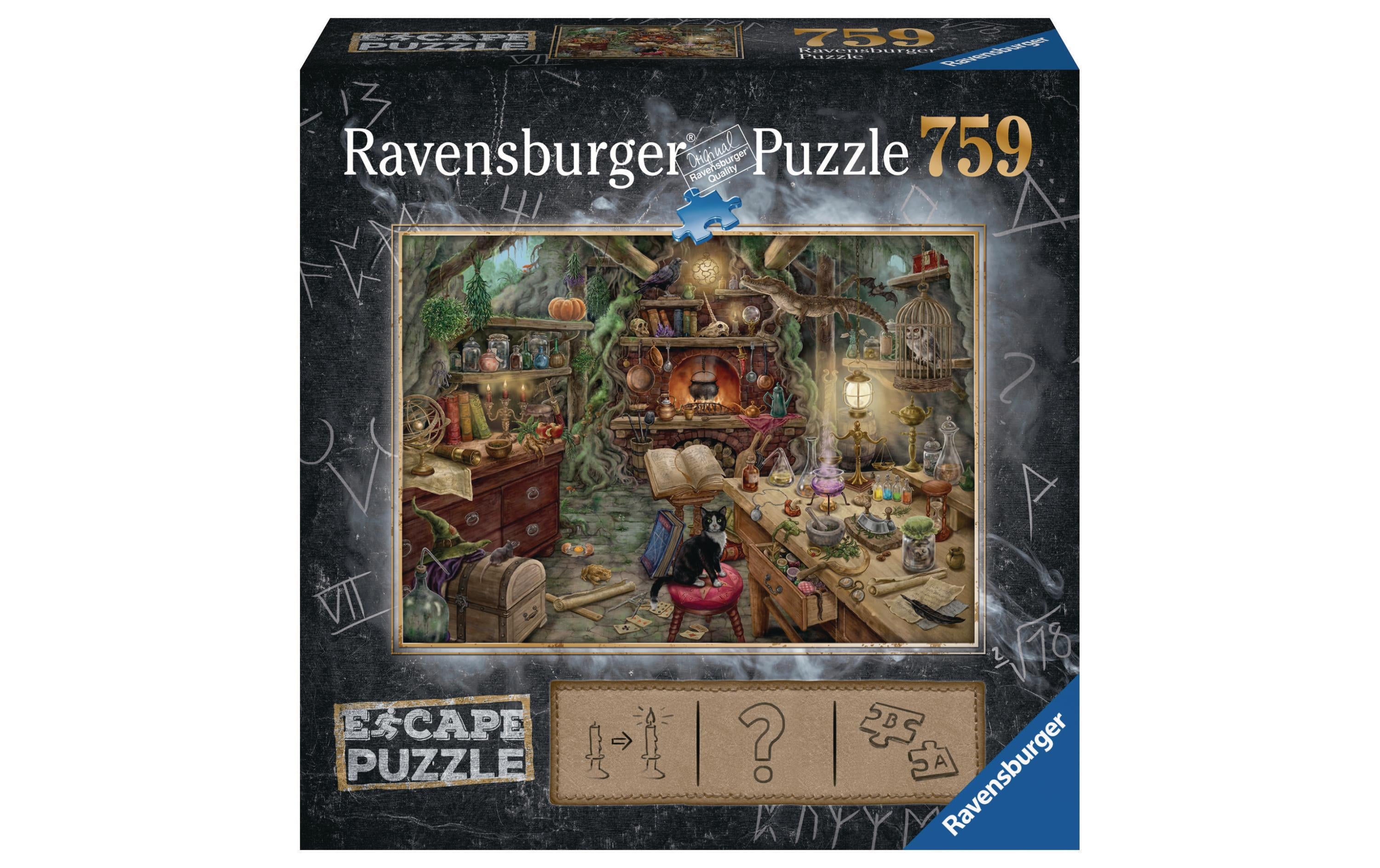 Puzzle ESCAPE3 Kitchen of a witch Alter:  Sprache