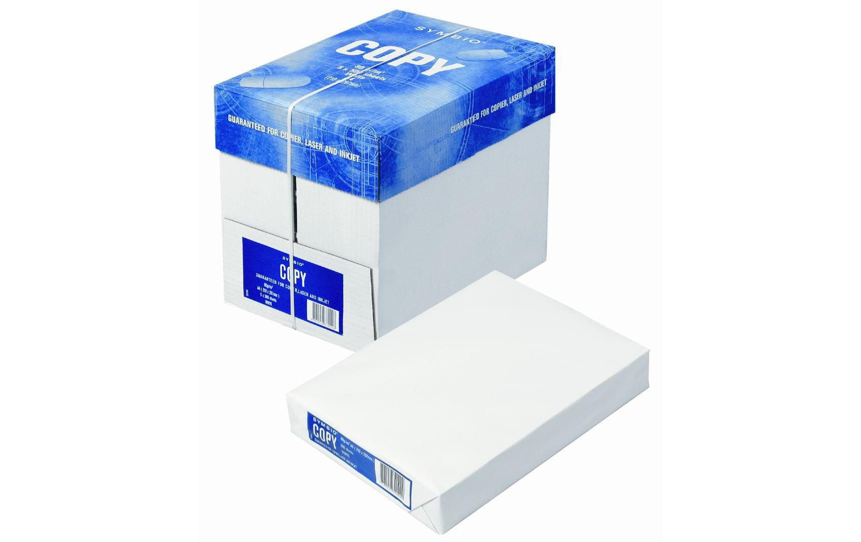 Papier Symbio copie A4, weiss 80g/m², Box 5x500 Blatt
