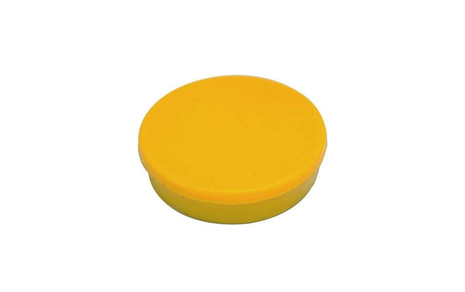 Bi-Office Super Strong Magnets gelb Durchmesser: 20mm, 10 Stück