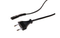 Euro Netzkabel 230V 1.8m, 2 polig Steckertyp 26, Kabelende Typ 112 (CEE III)