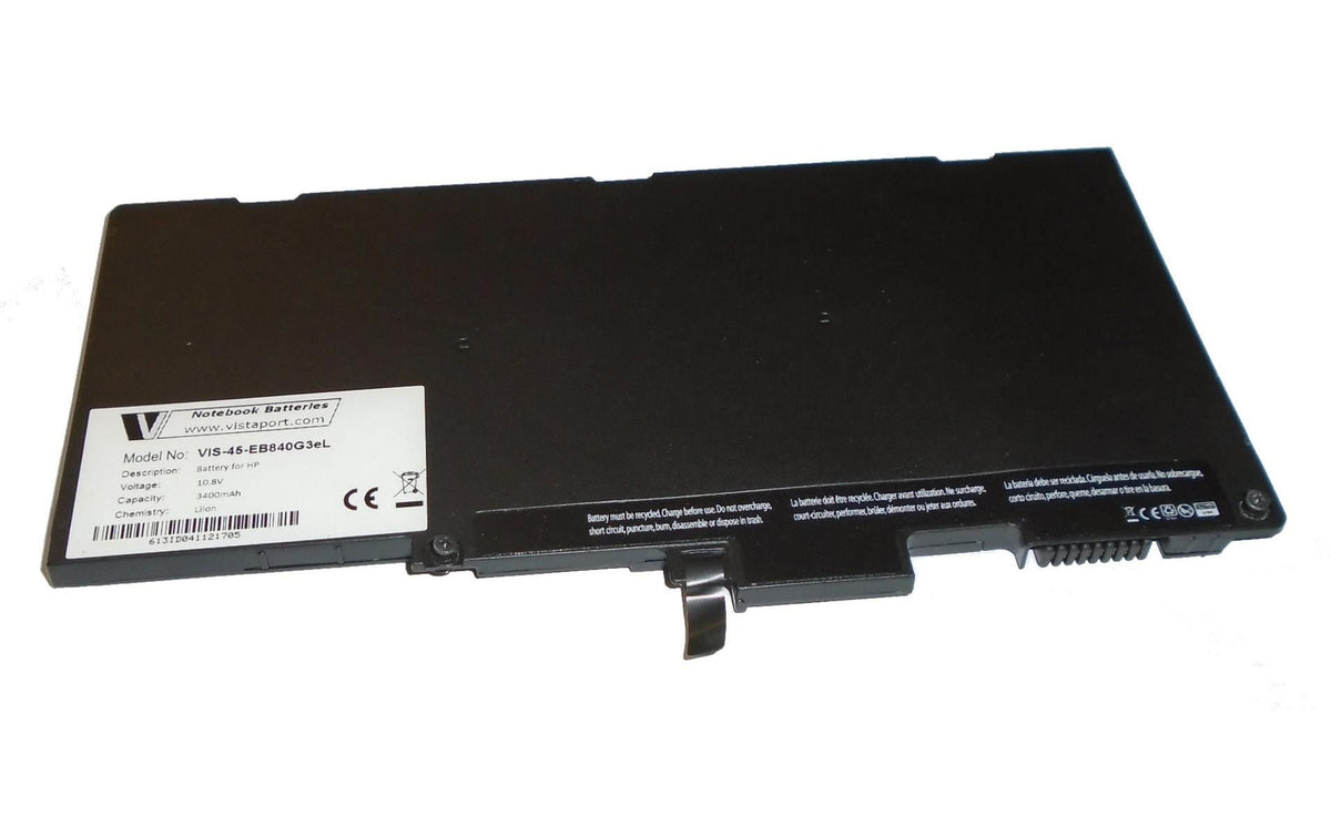 Vistaport Notebook Batteries für HP LiIon, 10.8V, 3400mAh