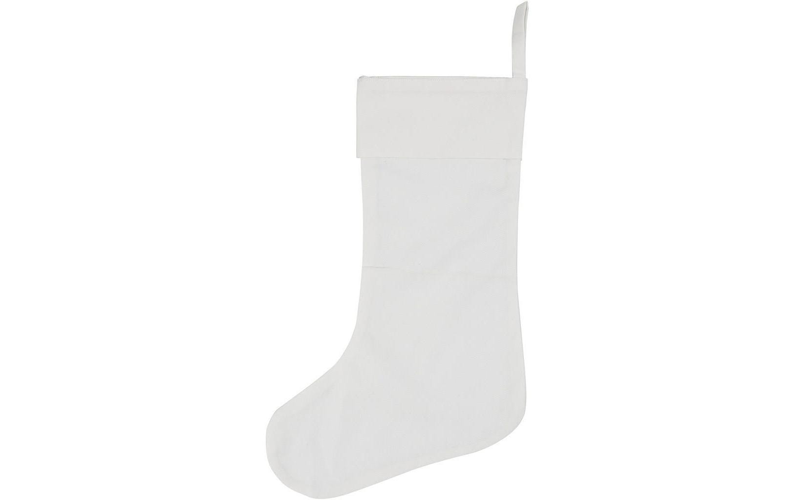 Creativ Company Weihnachtsstrumpf 49 x 26 cm, 100% Baumwolle