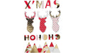 Creativ Company Weihnachtssticker3D 16-62 x 14-100 mm, 15 Stück