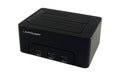 LC-Power LC-DOCK-U3-HUB, SATA  HDD Dock. USB 3.0, schwarz, 3x USB3.0 HUB