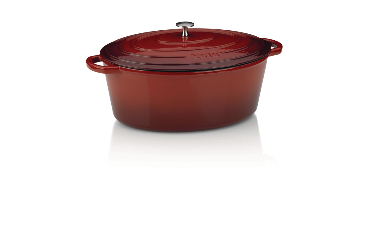 Kela Bräter Calido oval 36 cm, Rot