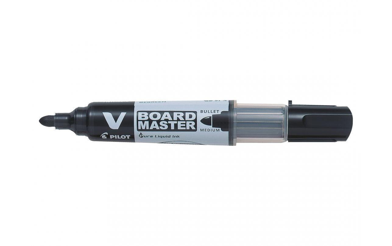 Pilot V-Board Master schwarz Whiteboard-Marker mit Rundspitze
