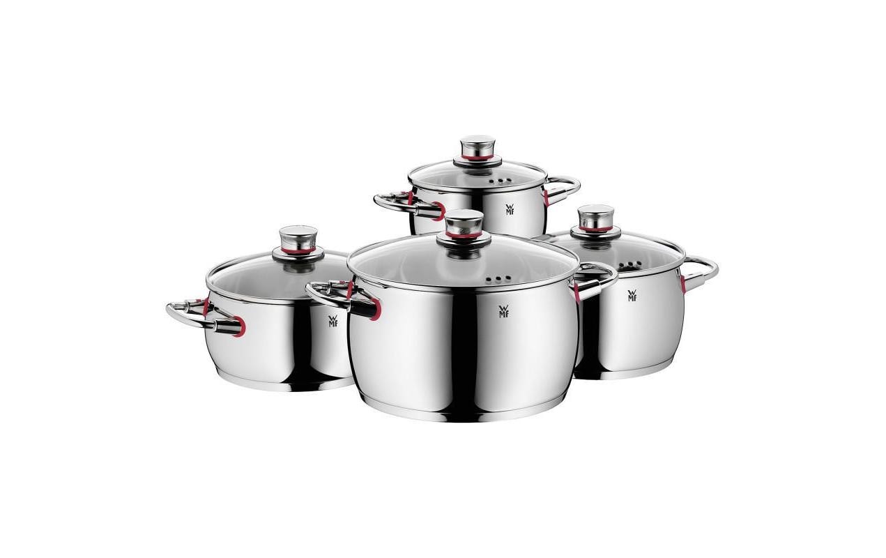 WMF Kochgeschirr-Set 4-teilig Quality One 1 Bratentopf, 3 Fleischtöpfe