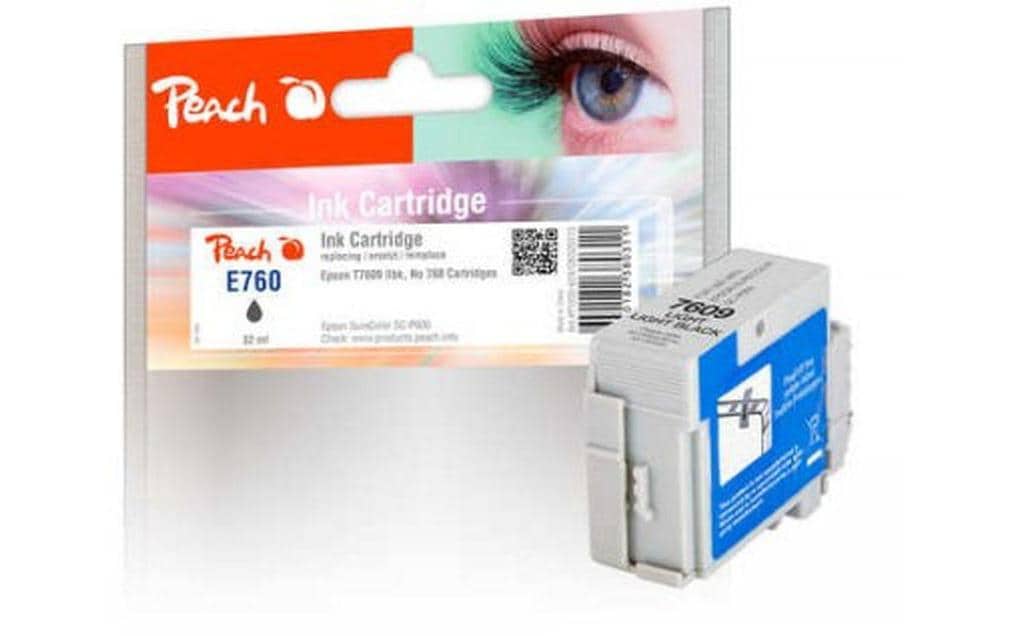 Peach Tinte Epson T7609, No760, llblack No760, light light black, 32ml