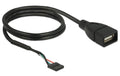 Delock USB Kabel 60cm USB 2.0 Pfostenbuchse zu USB 2.0 Typ-A
