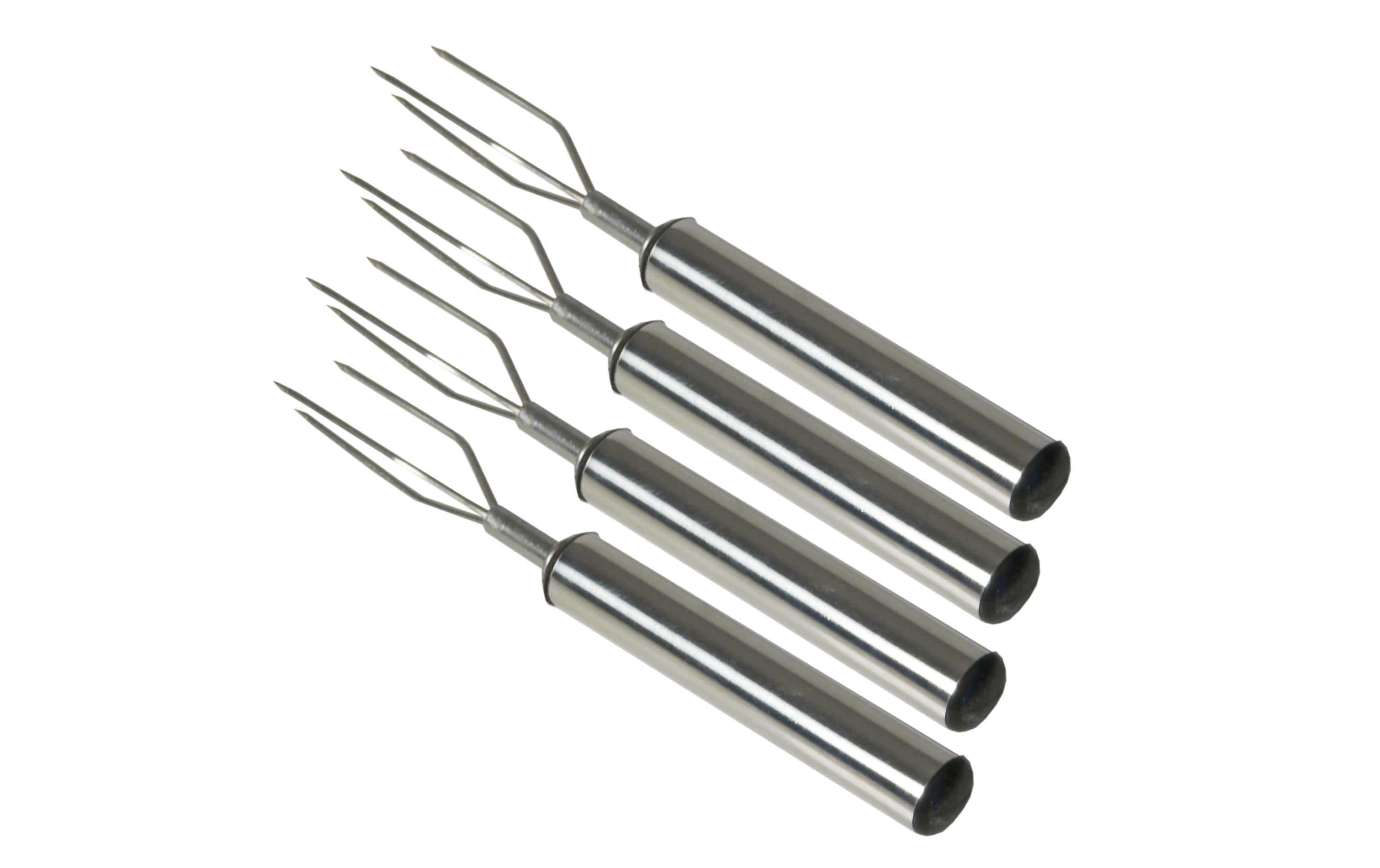 Nouvel Kartoffelgabeln 4 Stück, inox, silber