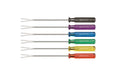 PB Swiss Tools Fleischfonduegabeln Set Packung à 6 Stück, farbig
