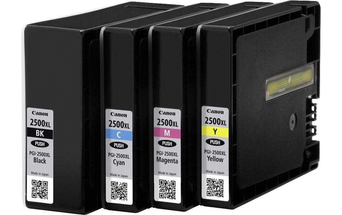 Tinte Canon PGI-2500XL MULTIPACK MAXIFY iB4050, MB5050, MB5350