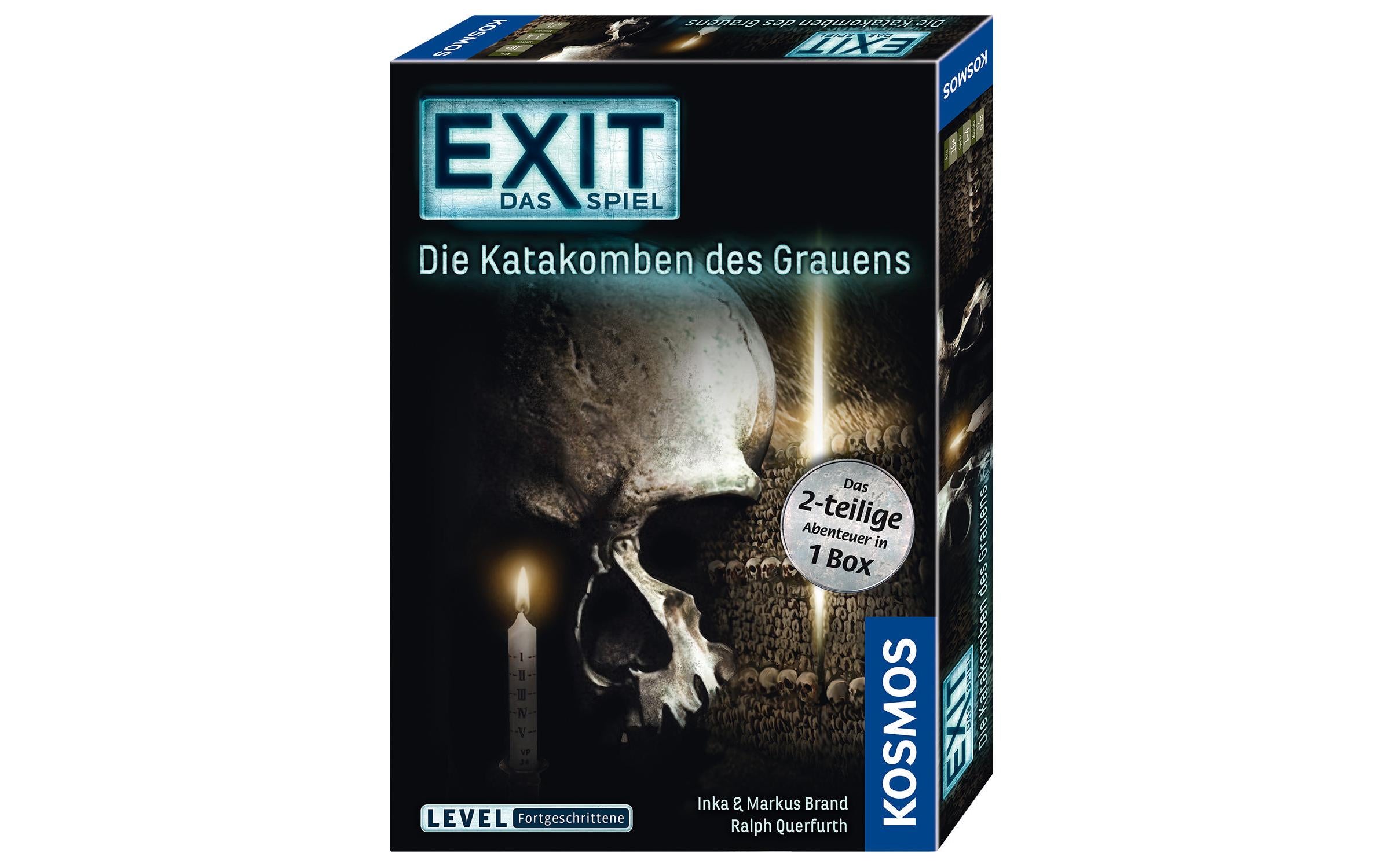 Kosmos Spiel EXIT Katakomben des Grauens Alter: 16+, 1-4 Spieler