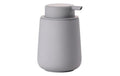 Zone Seifenspender Nova One Silbergrau H:11.5cm D:8cm, Stein, 250ml