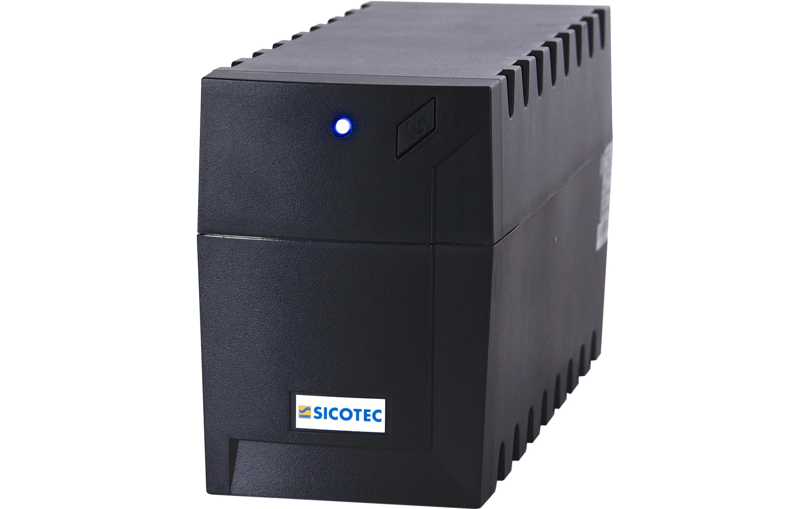 SICOTEC-USV PCM RPT 1000 AP, 1000VA/600W Line-interaktiv, USB