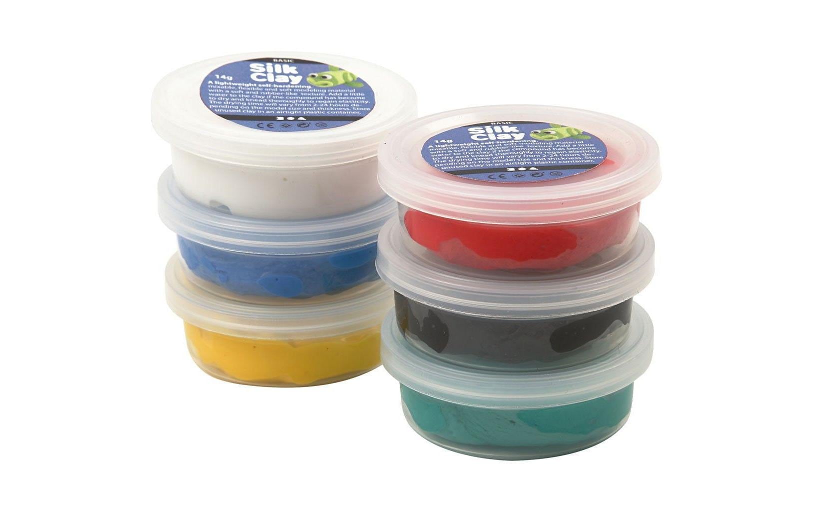 Creativ Company Silk Clay 6 x 14 g, Standard