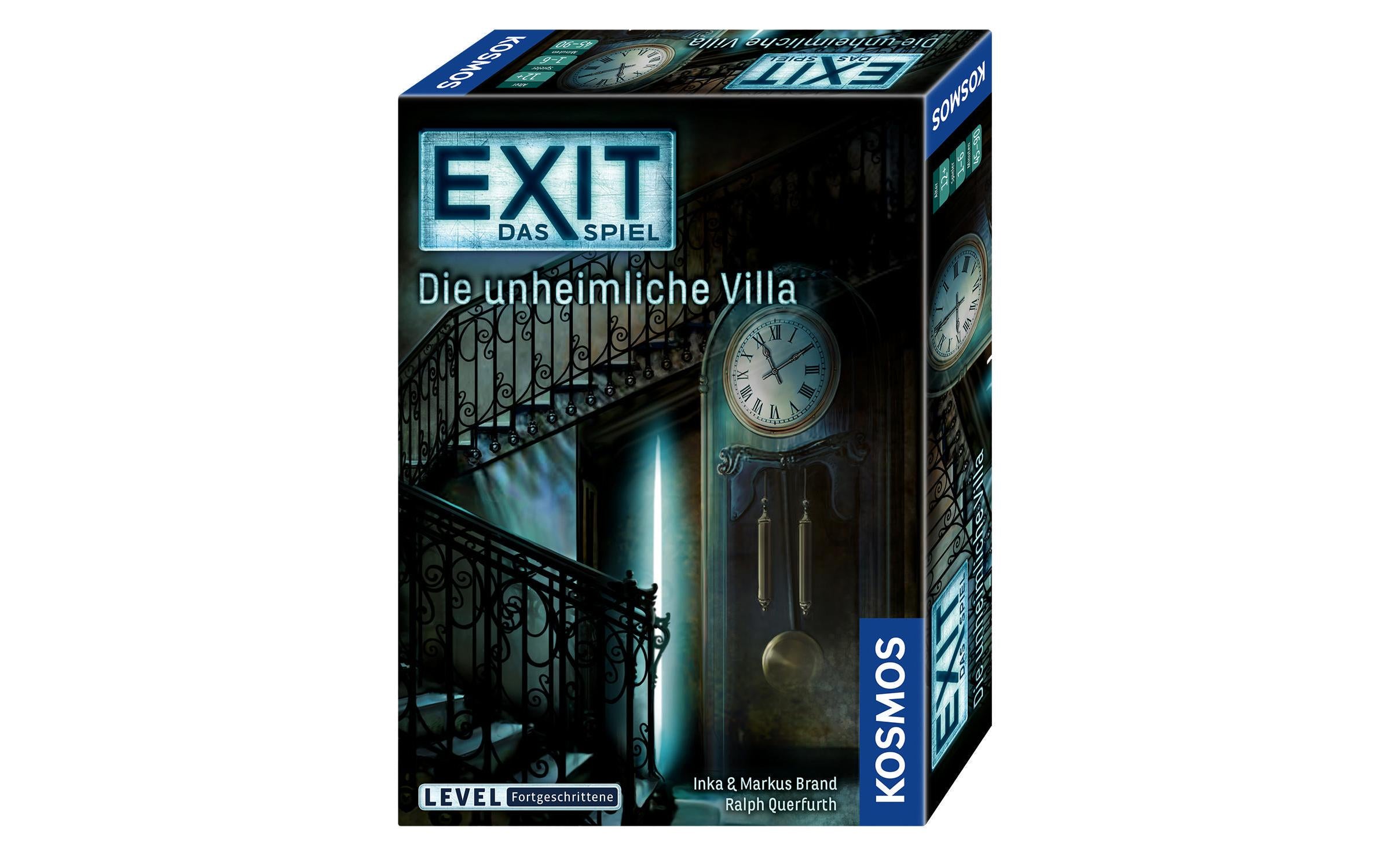 Kosmos Spiel EXIT Unheimliche Villa Alter: 12+, 1-4 Spieler
