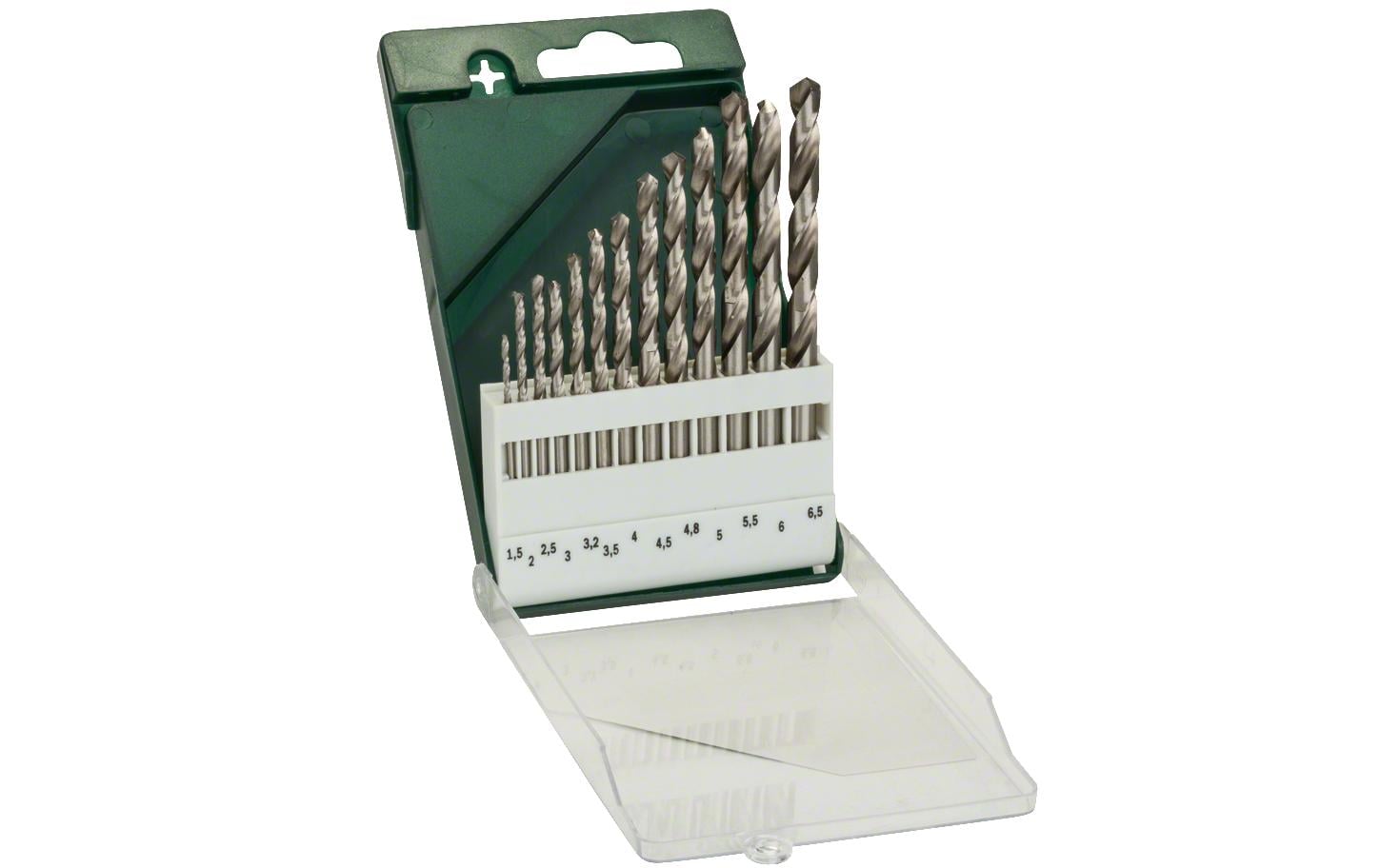 BOSCH Metallbohrer-Set HSS-G 13-tlg. rechtsschneidend, in Kassette
