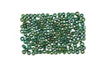Creativ Company Rocailles Glasperlen grün, 25 g, D: 3 mm, Loch D: 0.6-1 mm