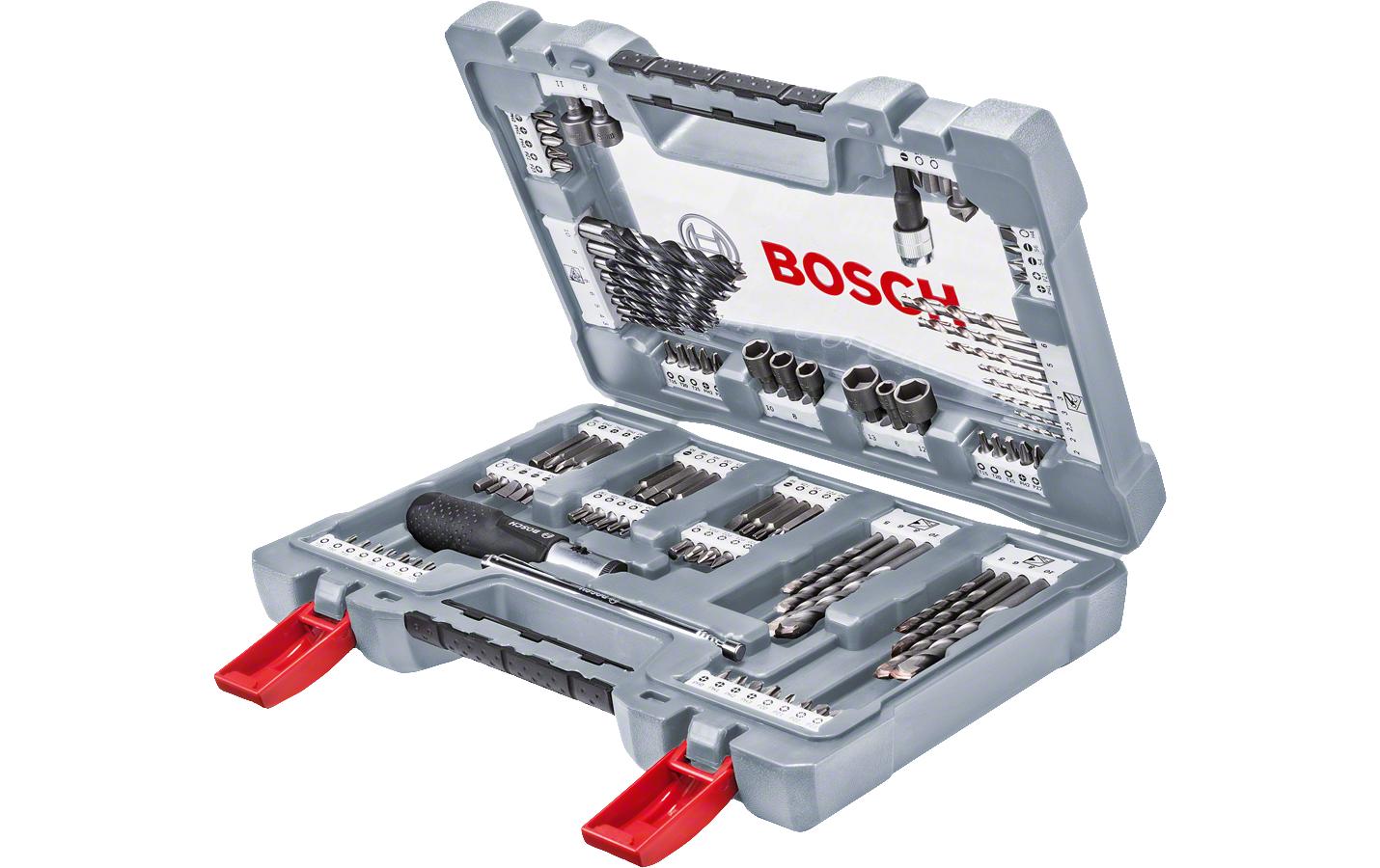 BOSCH Premium X-Line 105-teiliges Bohrer- und Schrauber-Set