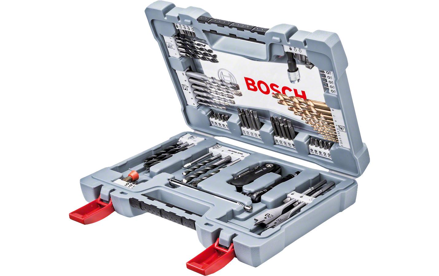 BOSCH Premium X-Line 76-teiliges Bohrer- und Schrauber-Set