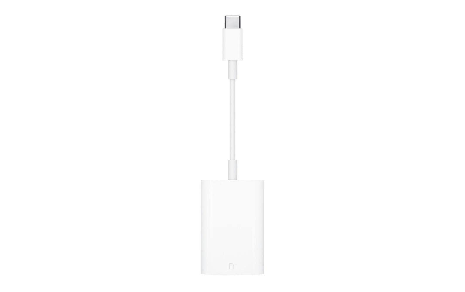 Apple USB-C to SD Card Camera Reader Adapter für Anschluss einer SD Card