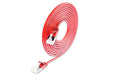 Slim Wirewin Patchkabel: U/FTP, 1.5m, rot Cat.6A, LSOH, Klinke nicht brechbar, 3.8mm