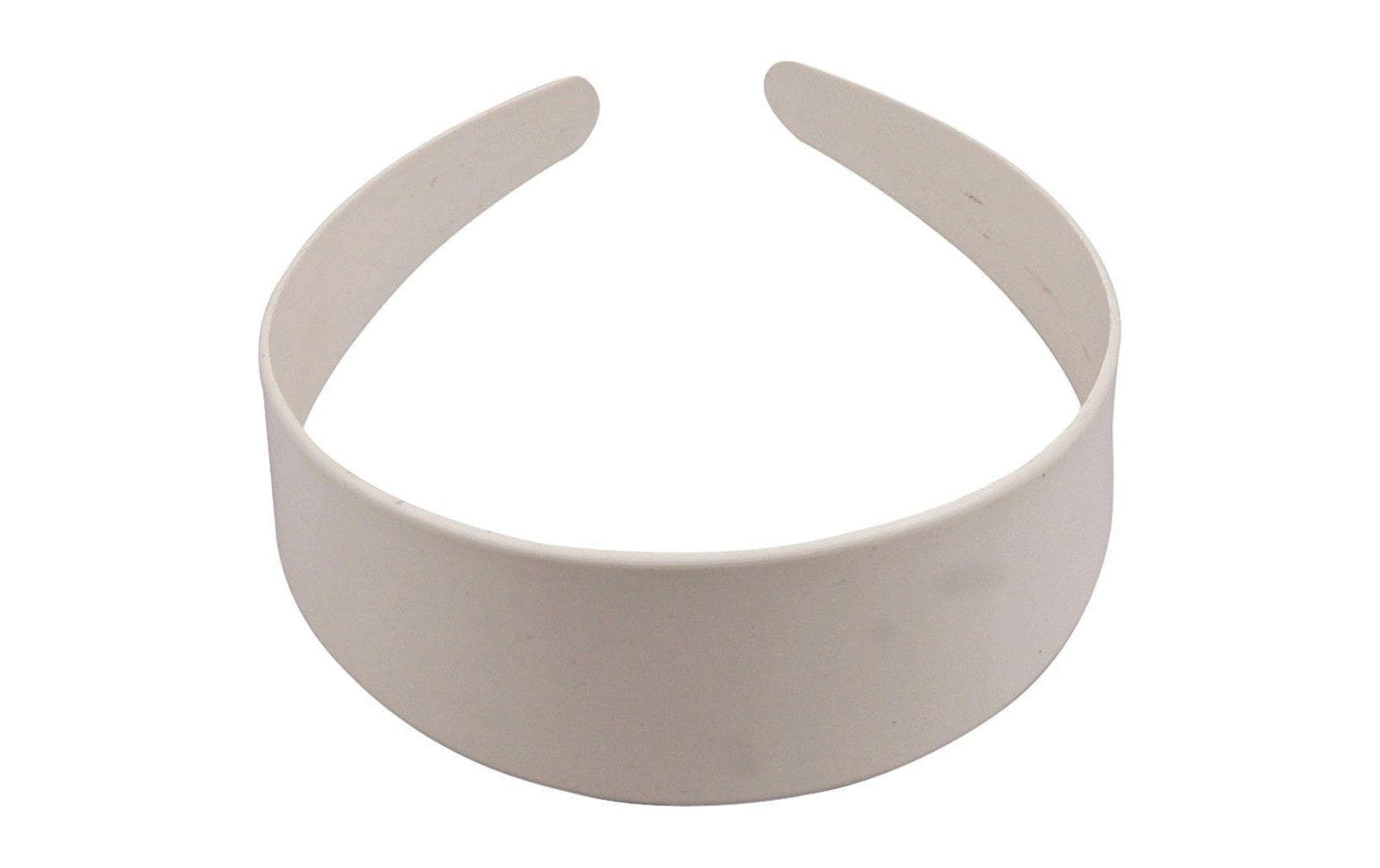 Creativ Company Haarreif weiss, Breite: 48 mm