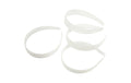 Creativ Company Haarreif weiss, Breite: 25 mm, 5 Stück