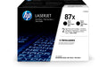 HP Toner 87X - Black 2er-Pack (CF287XD) Seitenkapazität 2x ~ 18'000 Seiten