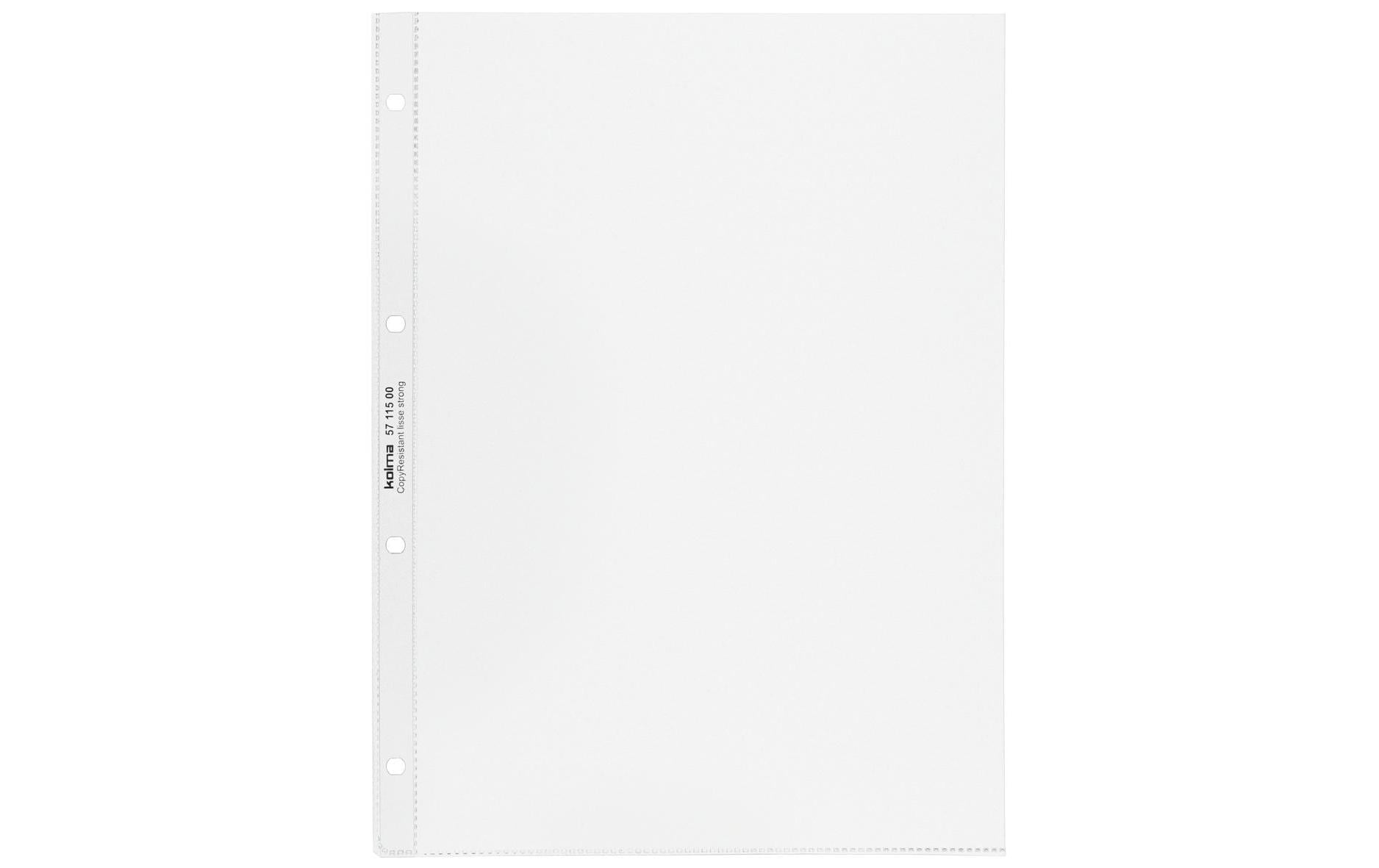 Kolma Zeigebuchtasche A4 CopyResistant Lisse Strong, farblos