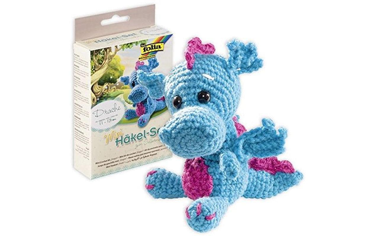 Folia Mini Häkelset Drache