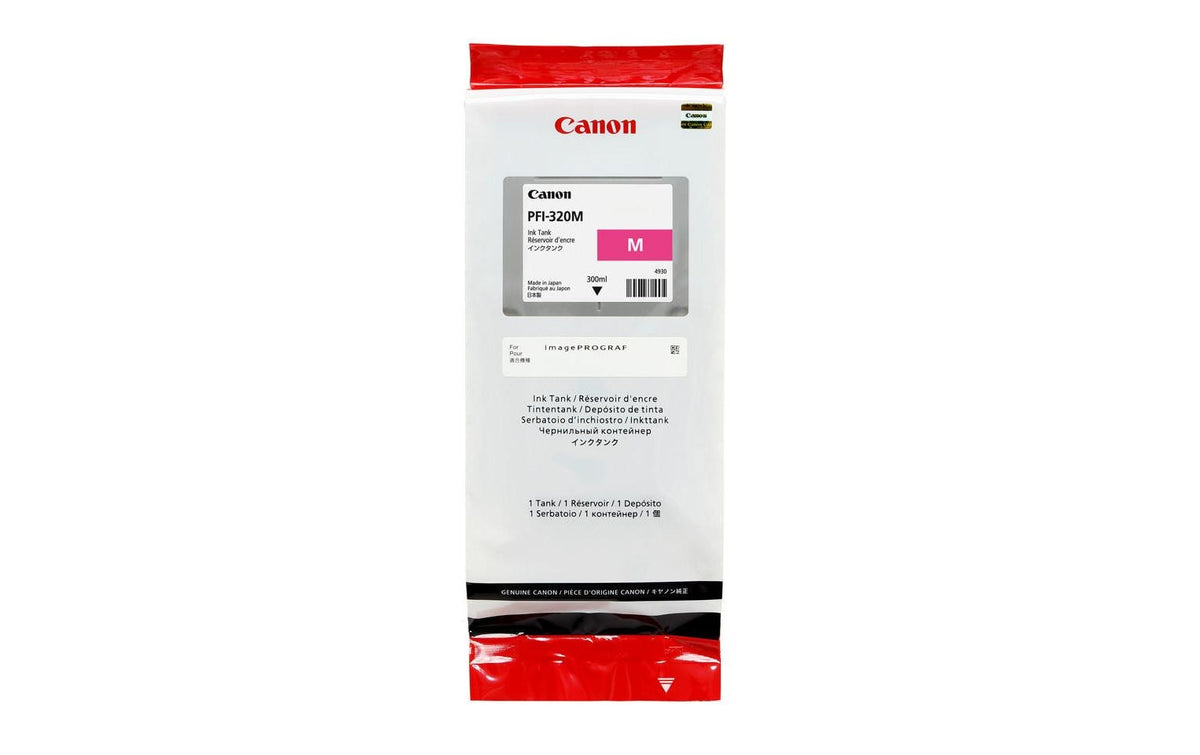 Tinte Canon PFI-320M, magenta 300 ml, zu TM-200/205/300/305