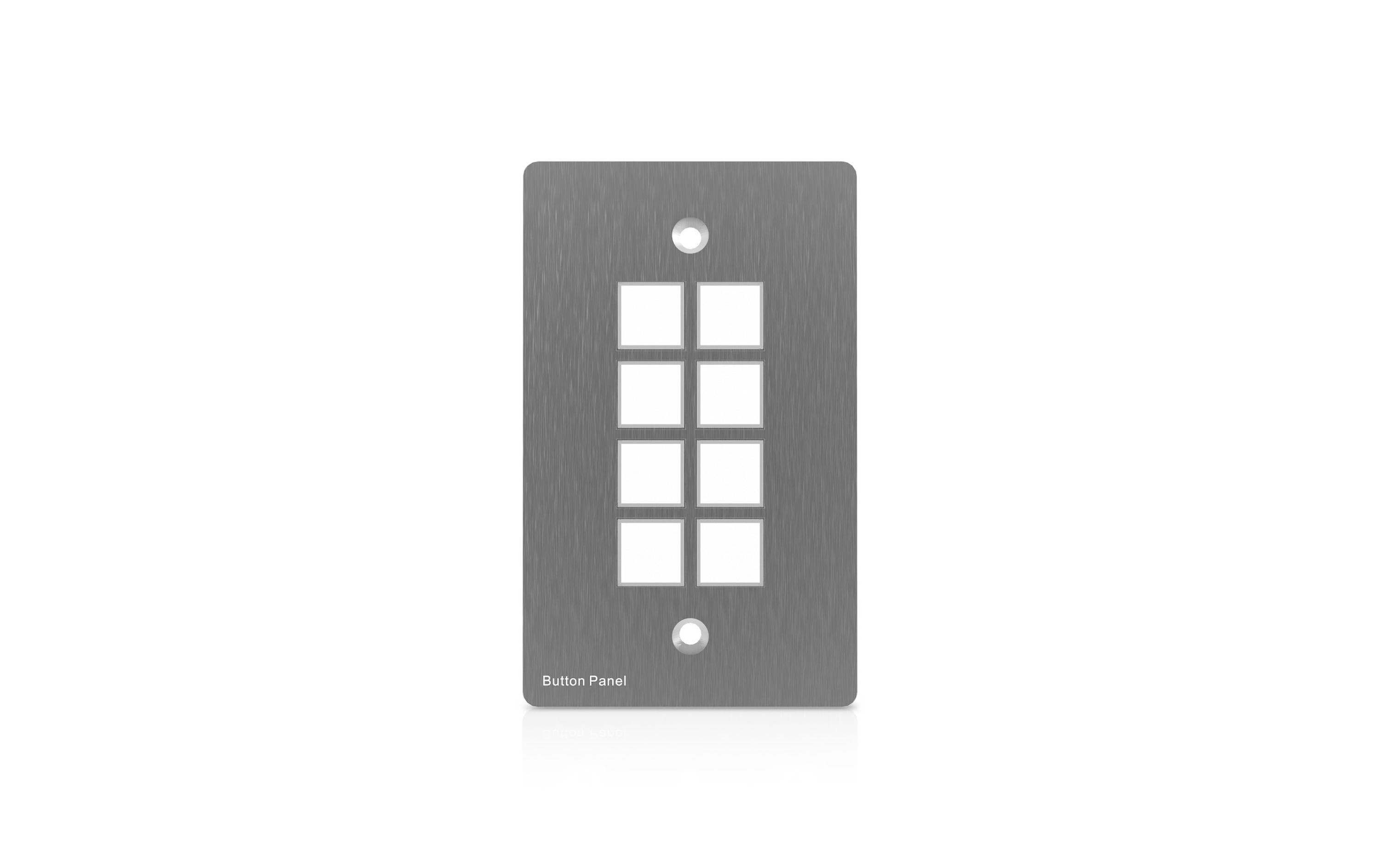 PureTools PT-CON-WP8B Bedienfeld, 8 Tasten, RS232/RS485/IR/Relay