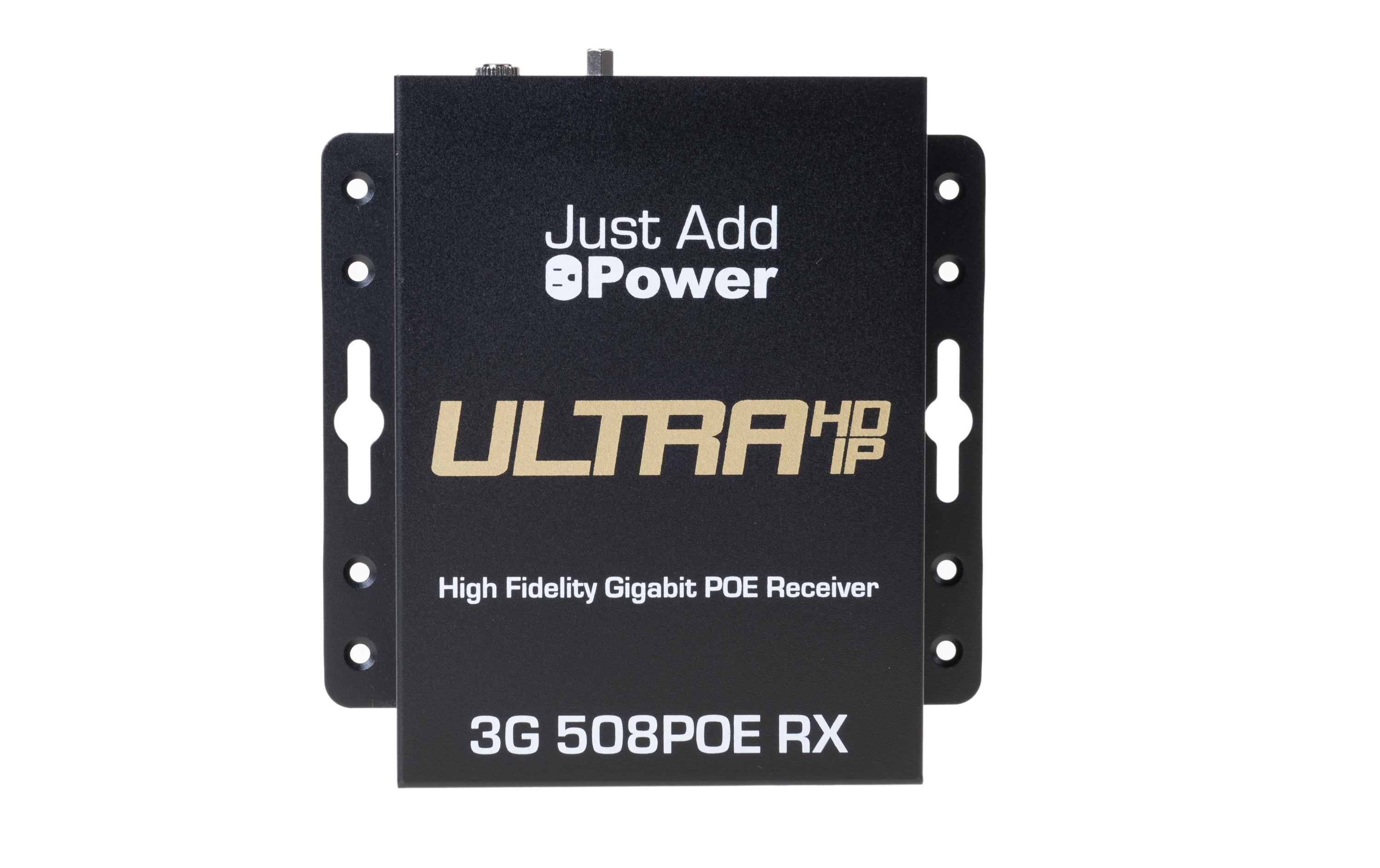 Just Add Power JP-UL-508POE IP Receiver, HDMI, PoE, 4K
