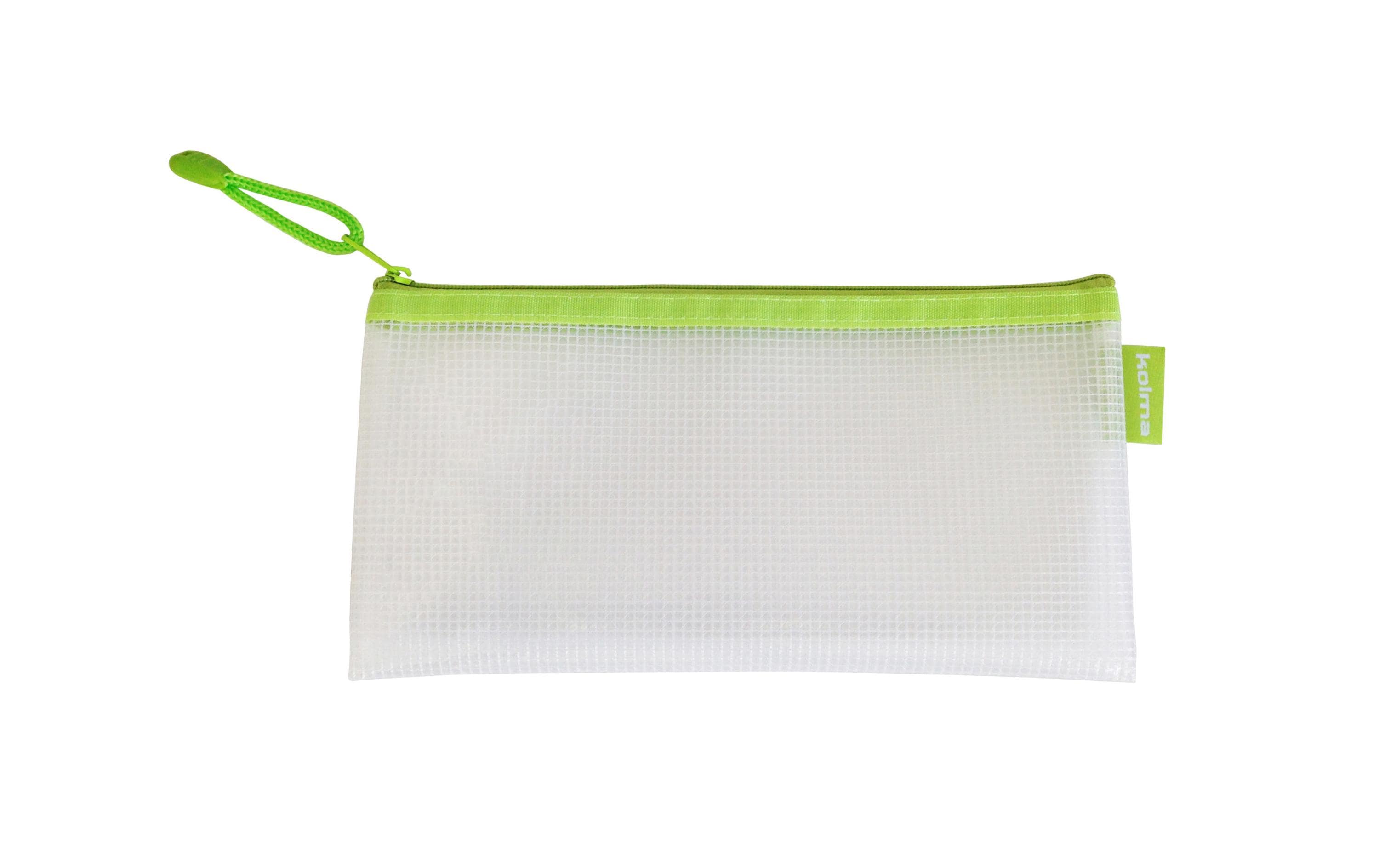 Kolma Reissverschlusstasche Mesh Bag Etui kiwi